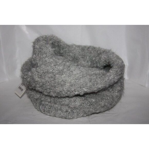 UGG Solid Lofty Snood light grey scarf - New - Picture 1 of 6